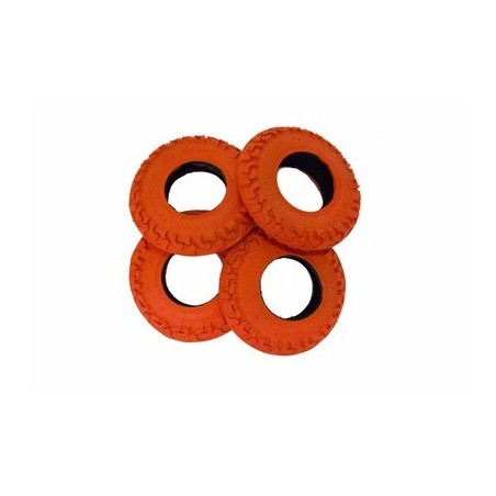 KHEO 8" Red tire set (4pcs)