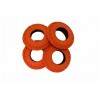KHEO 8" Red tire set (4pcs)