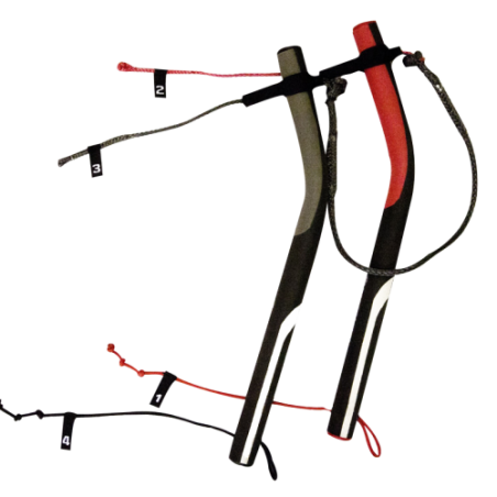 Comandos Peter Lynn RACE  (incl. linha de 45 cm p/arnês)